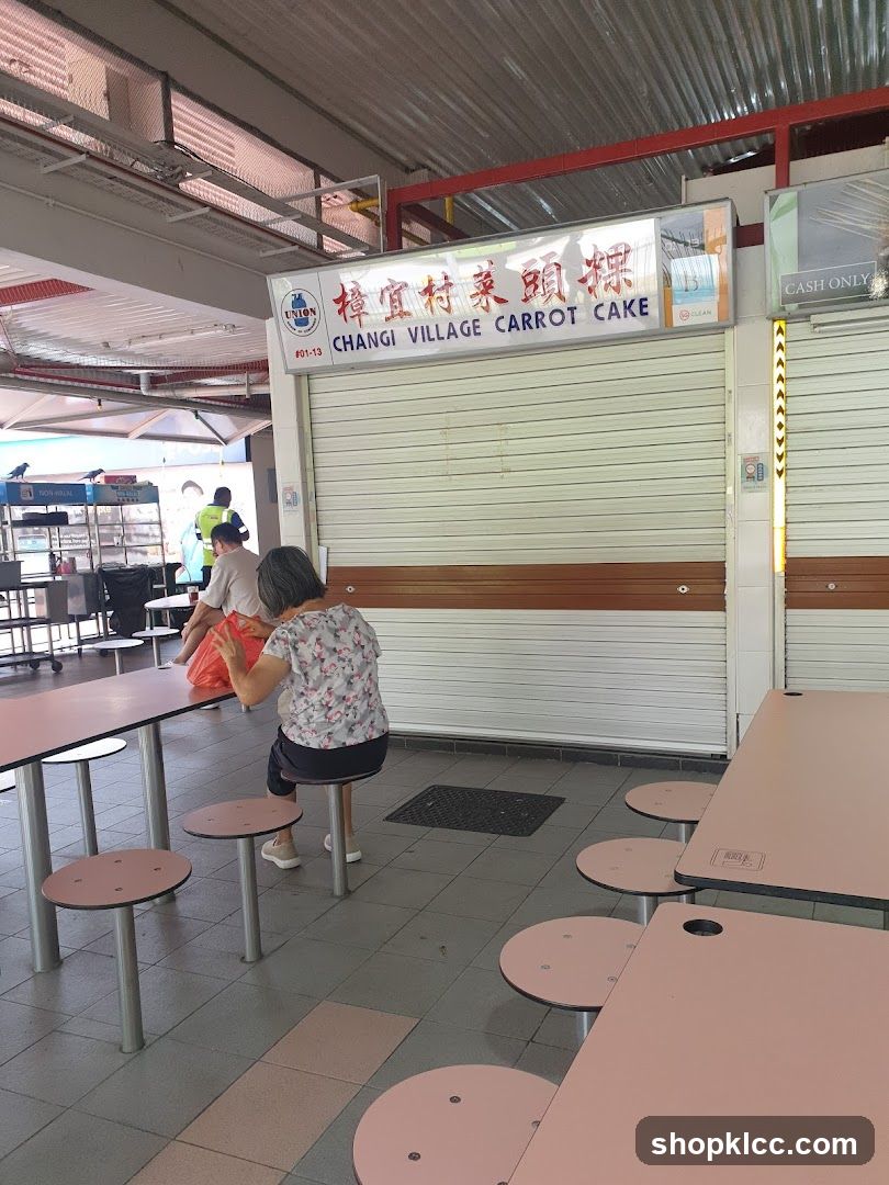 Changi Village Carrot Cake