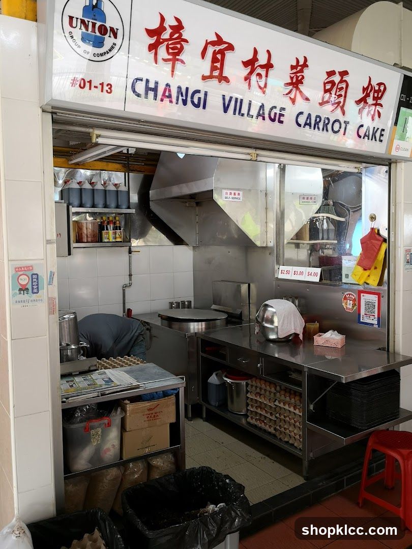 Changi Village Carrot Cake