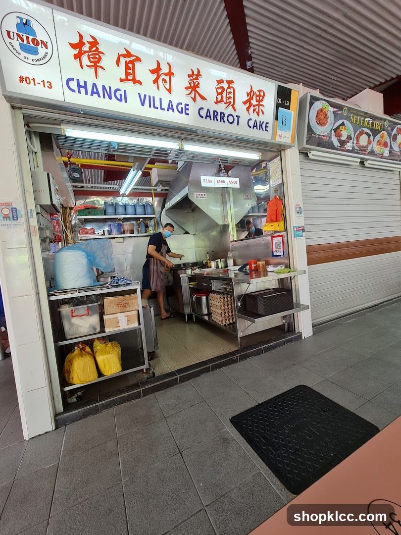 Changi Village Carrot Cake