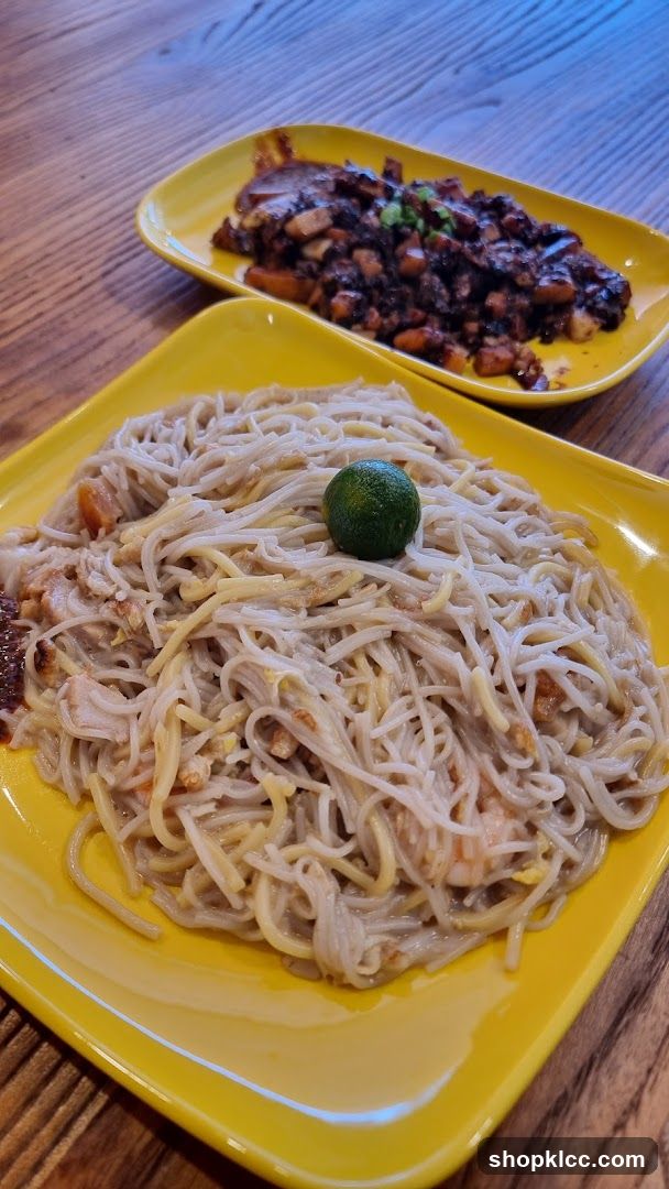 Noodles and Savory Dish