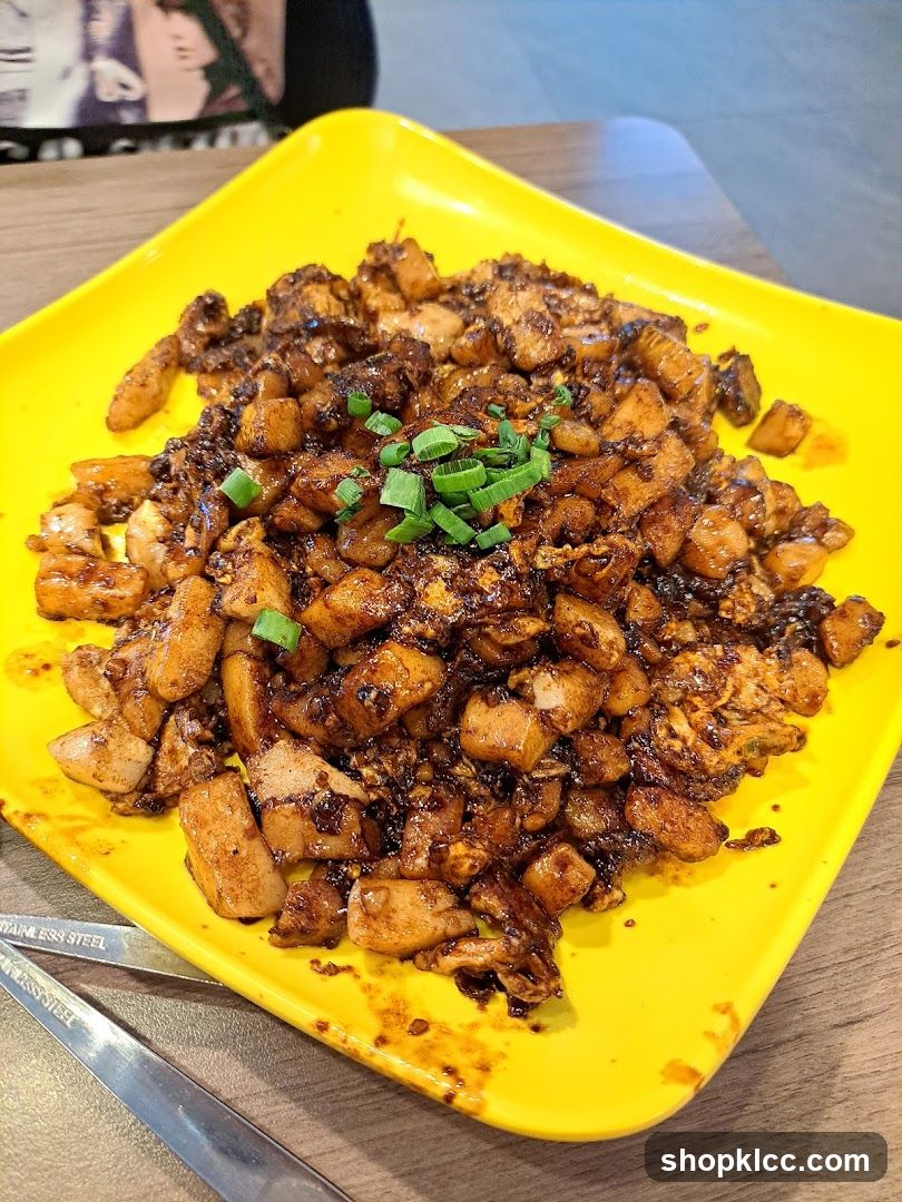 Fried Carrot Cake