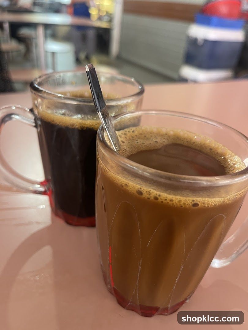 Two cups of coffee