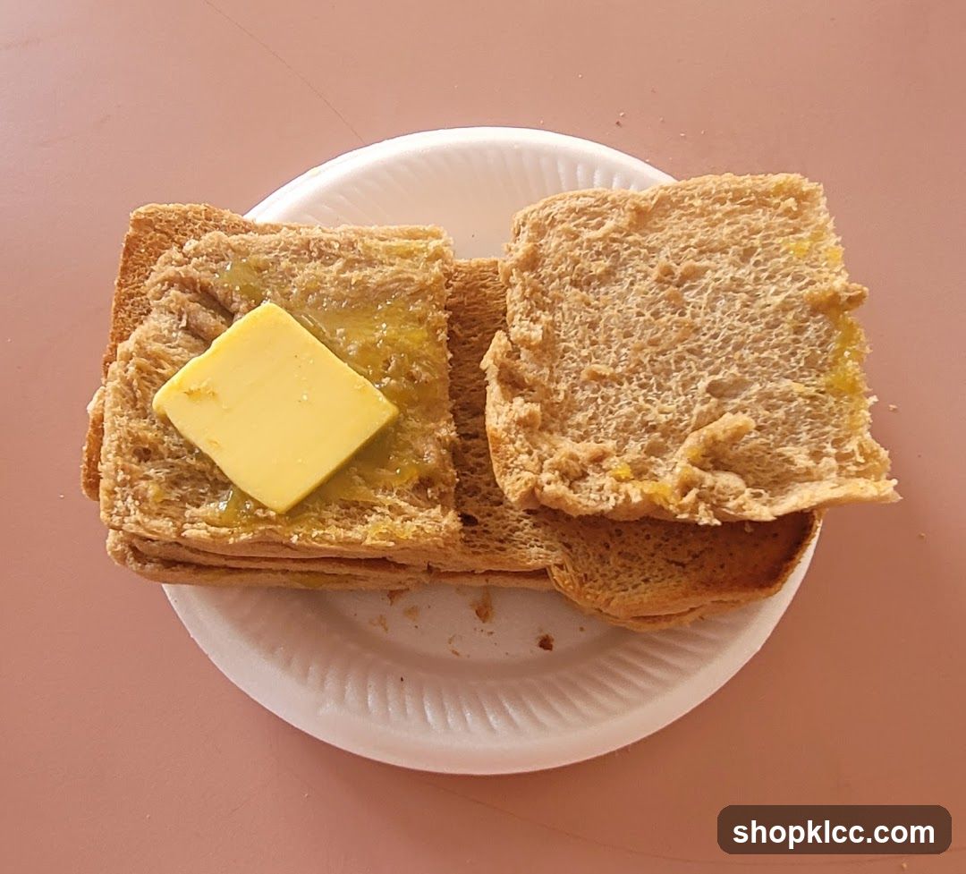 Toast with Butter and Jam