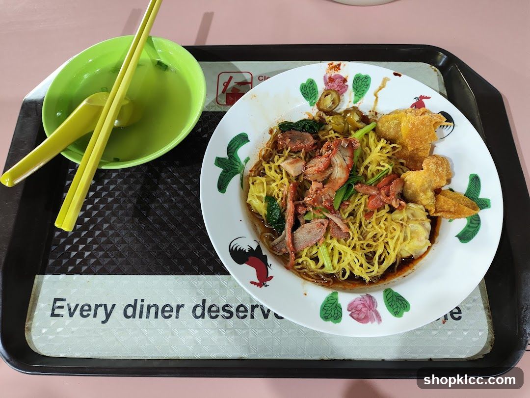 Noodles with Char Siu and Wontons
