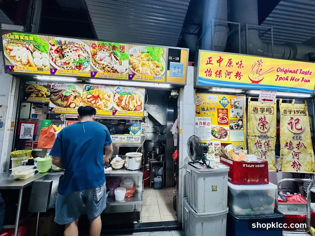 Food Stall with Menu