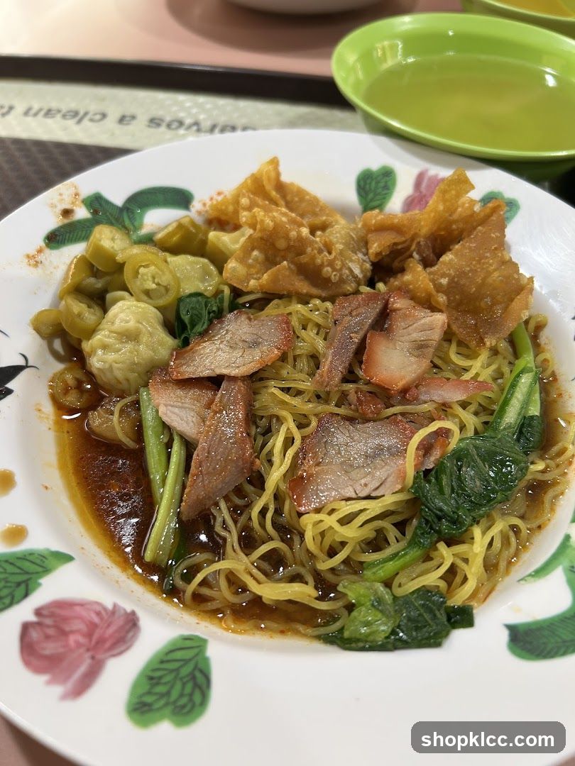 Noodles with Char Siu and Wontons