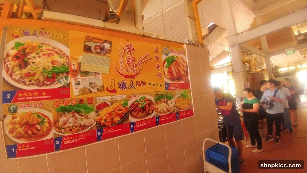 Food Stall Menu