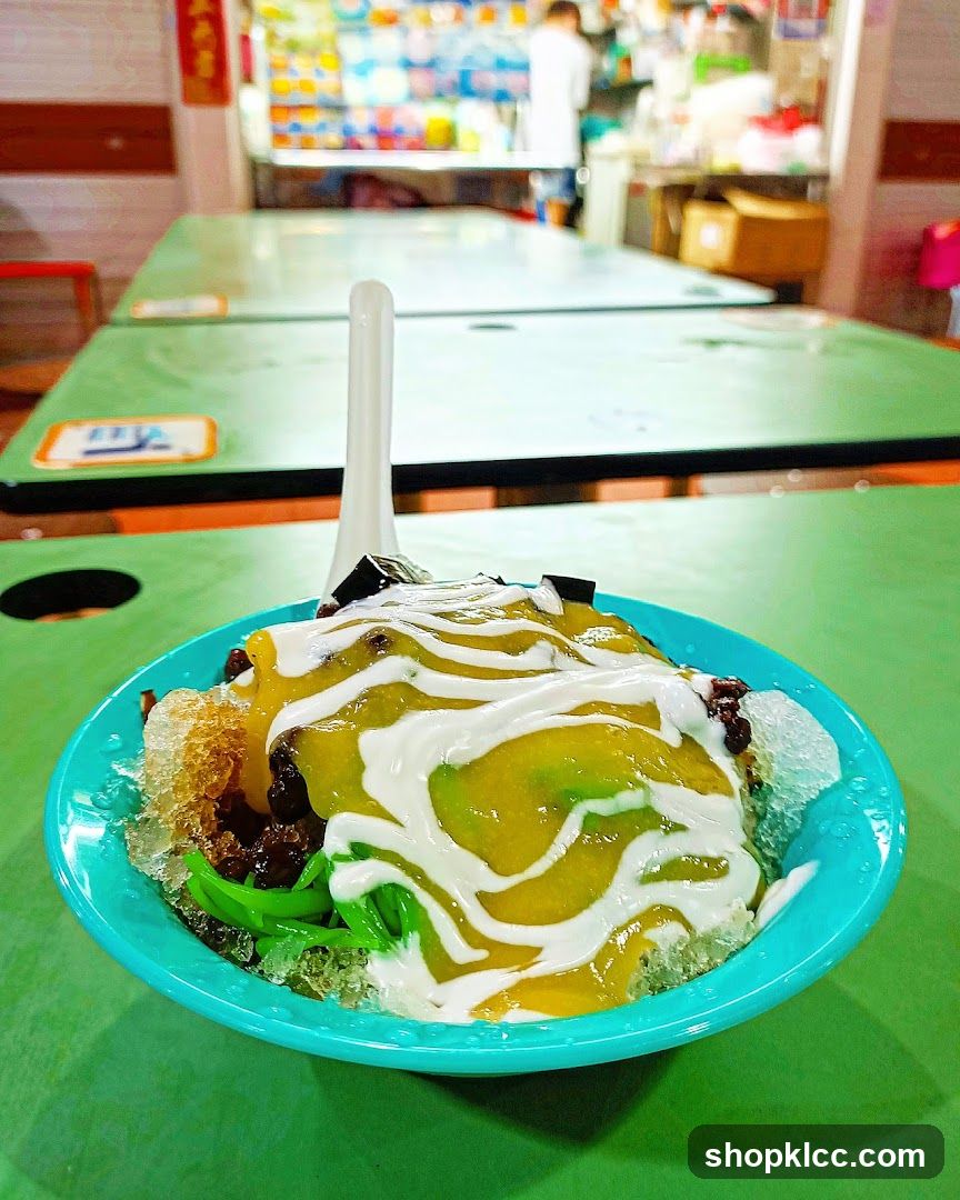 Dessert with Shaved Ice