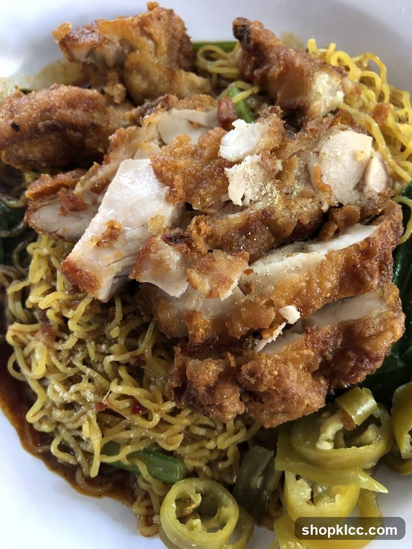 Fried Chicken Noodles