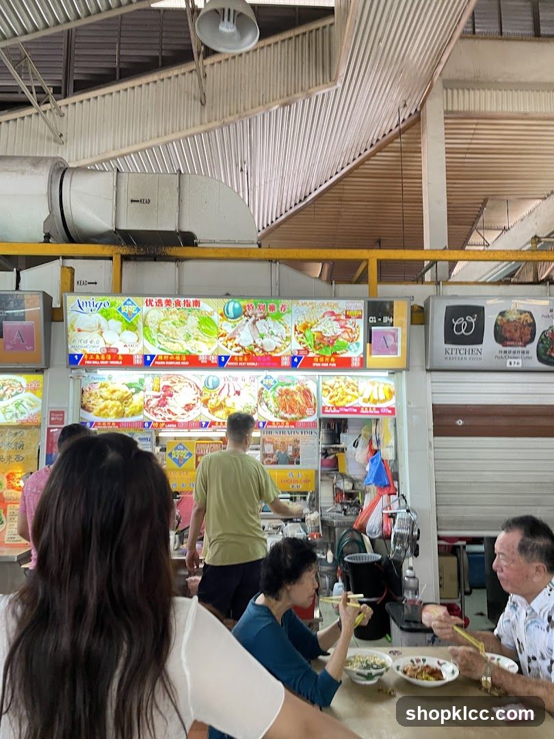 Food Stall with Menu