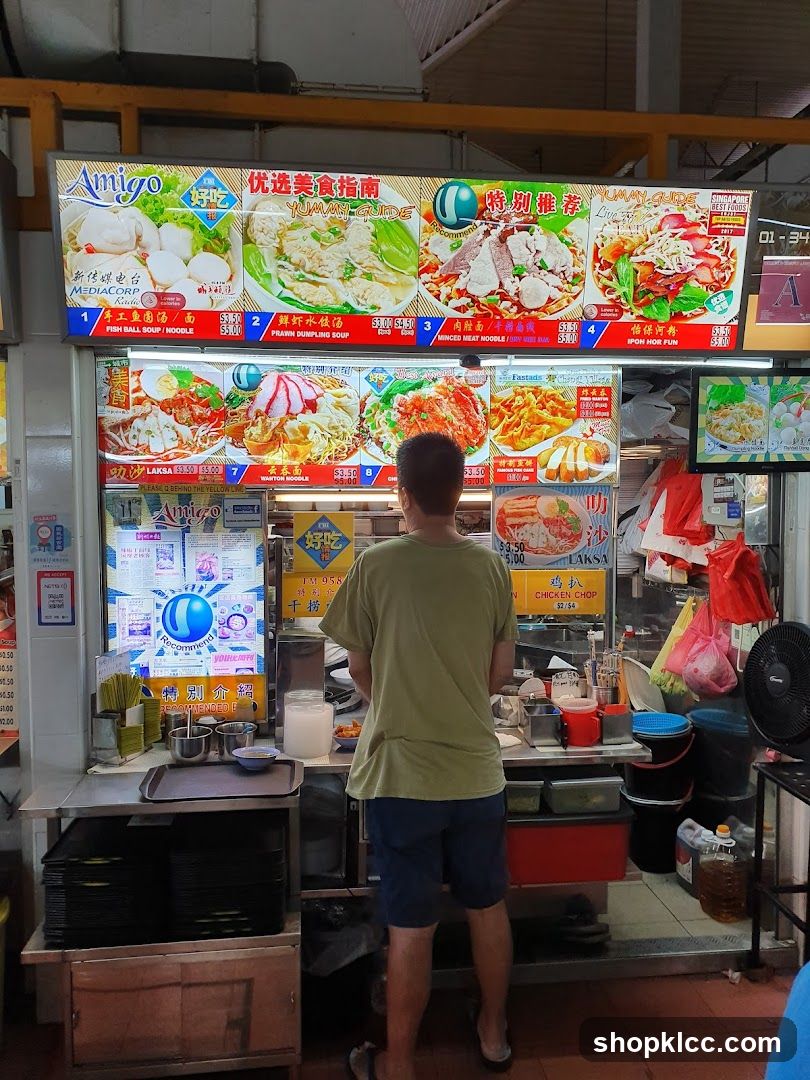 Food Stall Menu