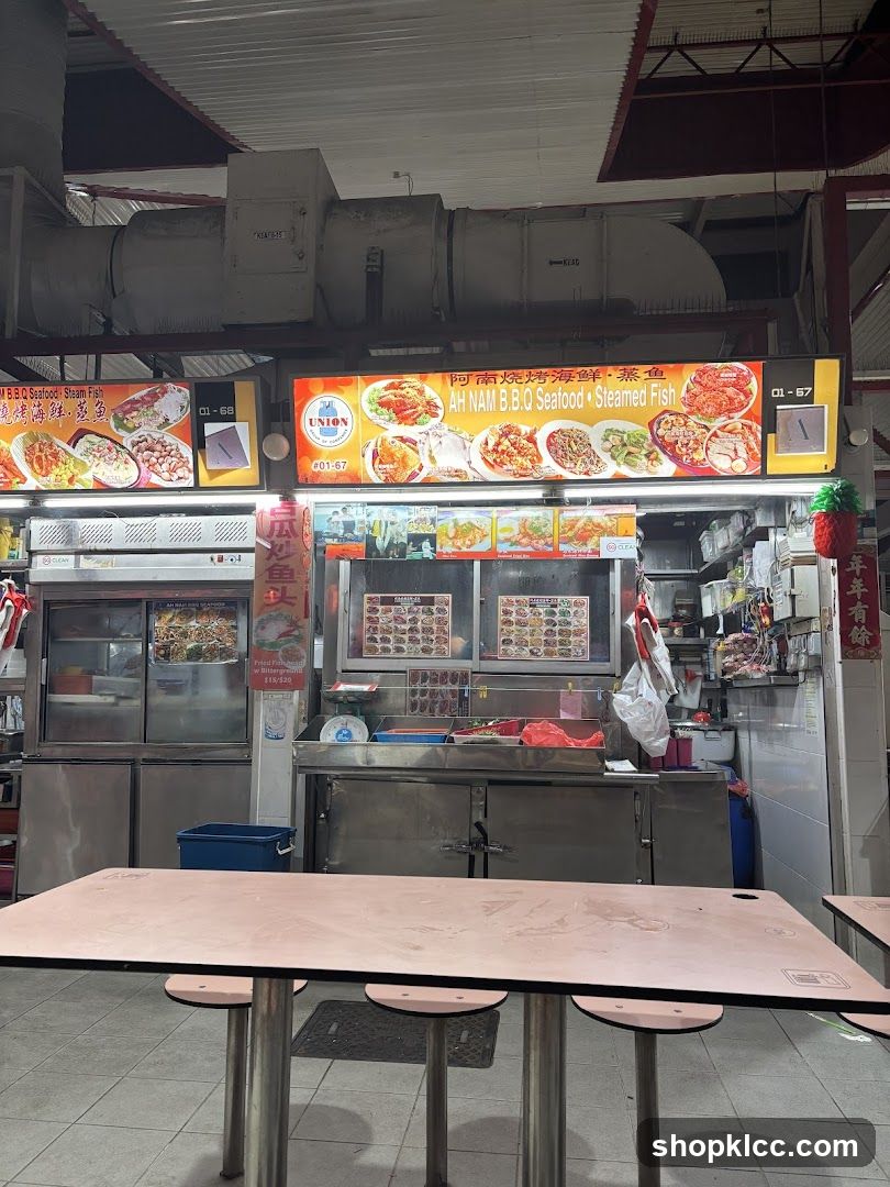 Food Stall Display