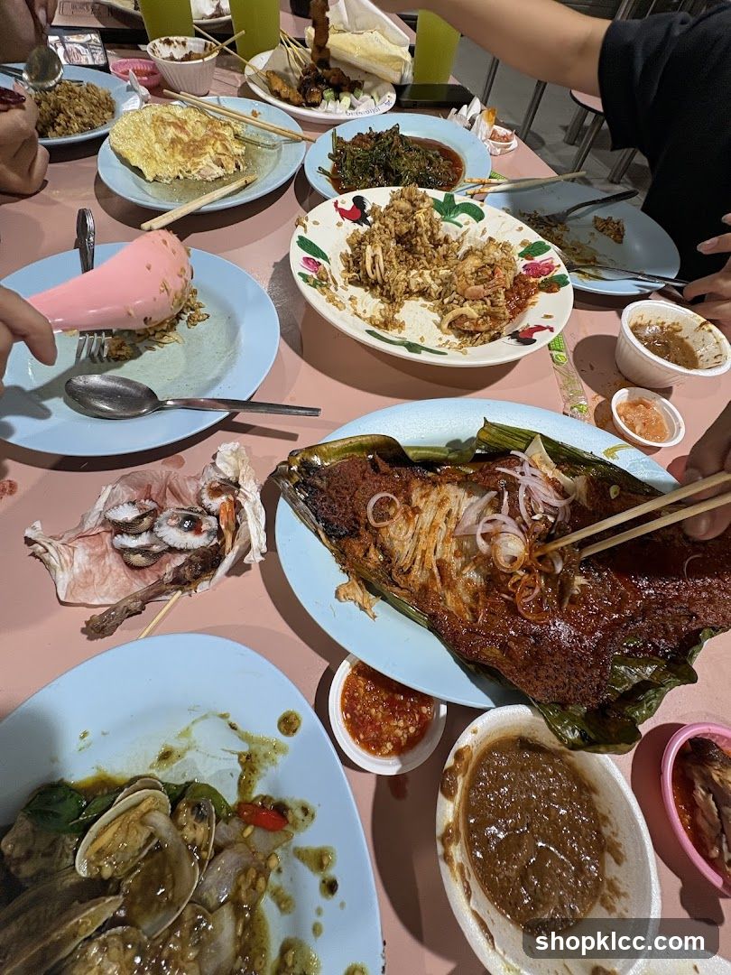 Meal with various dishes