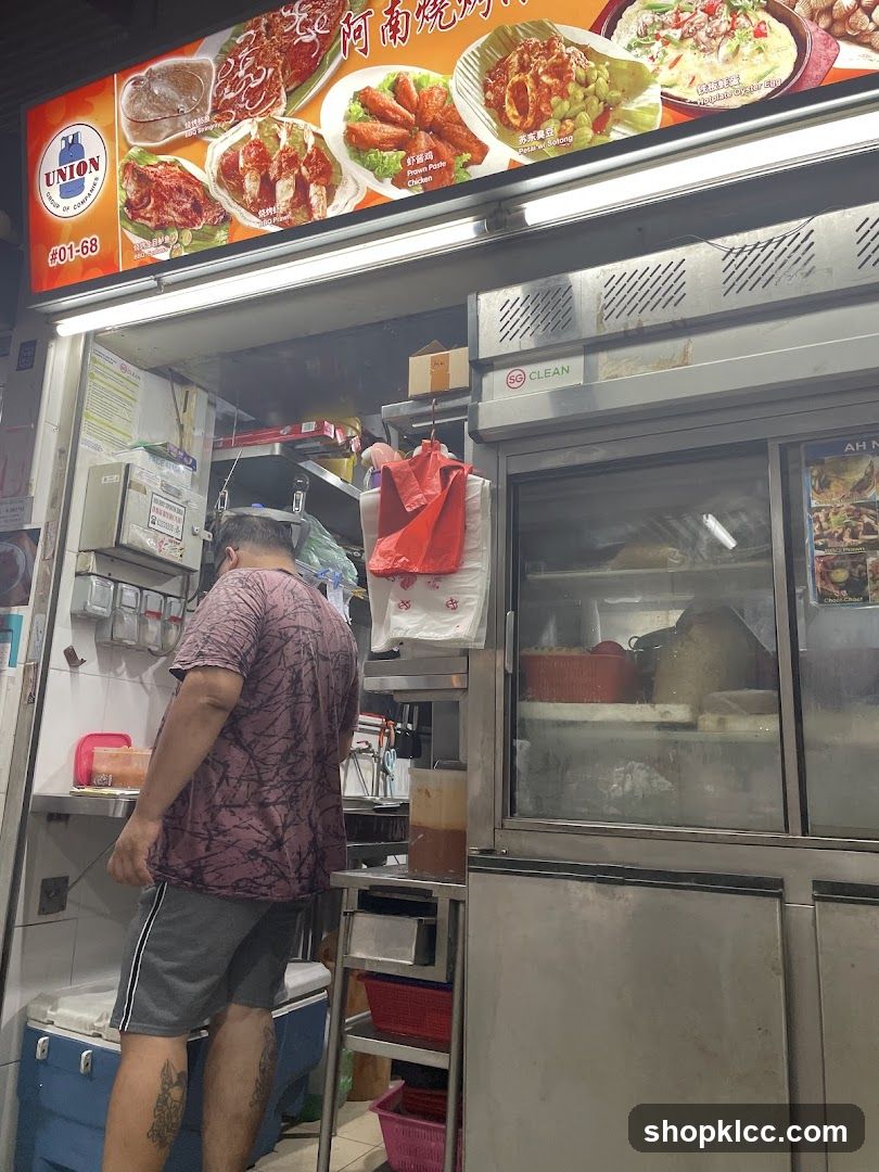 Food Stall Display