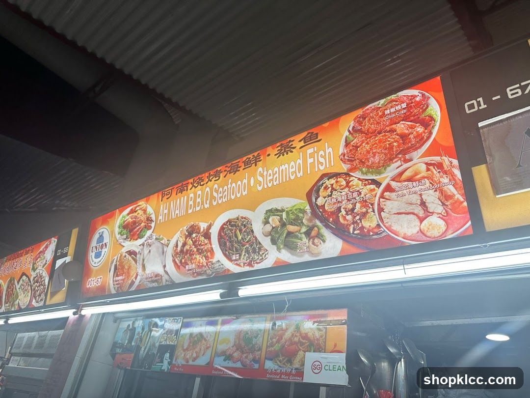 Food Stall Signage