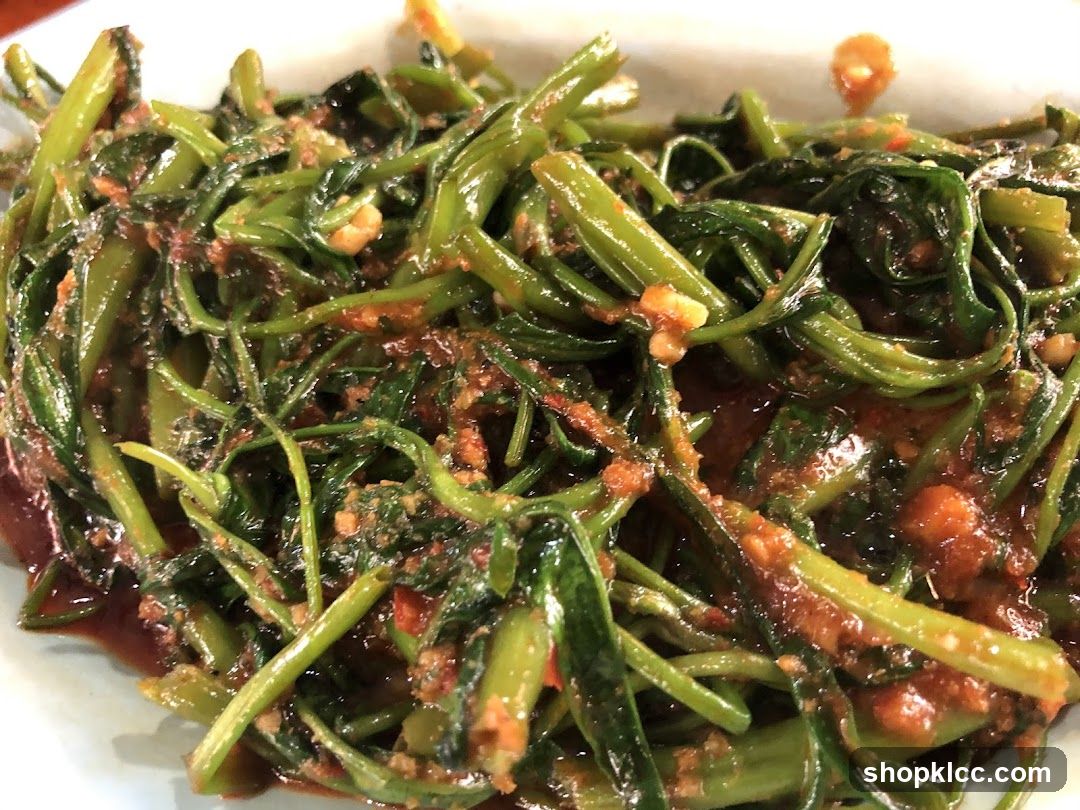 Stir-fried Water Spinach