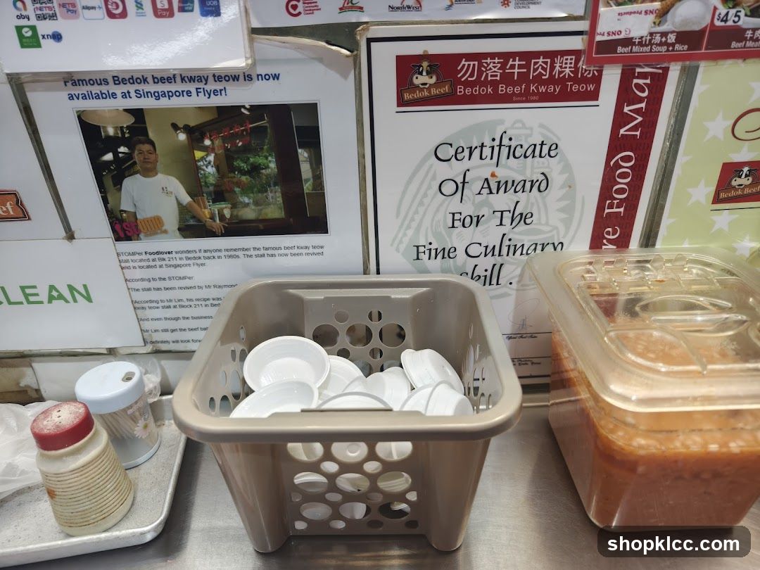 Bedok Beef Kway Teow Advertisement