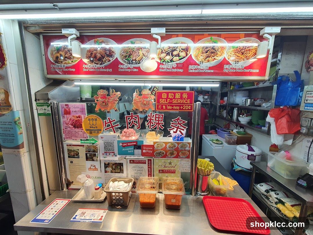 Food Stall Display