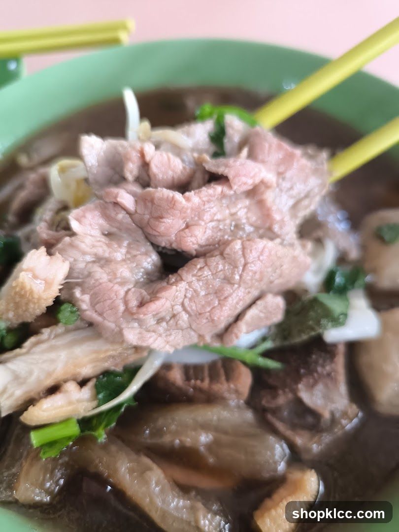 Beef noodle soup