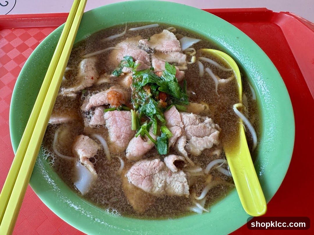 Beef noodle soup