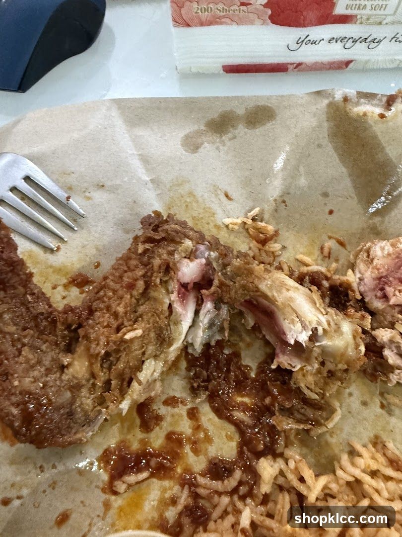 Fried Chicken and Rice