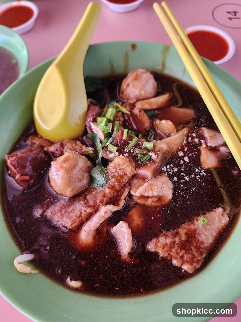 Beef noodle soup