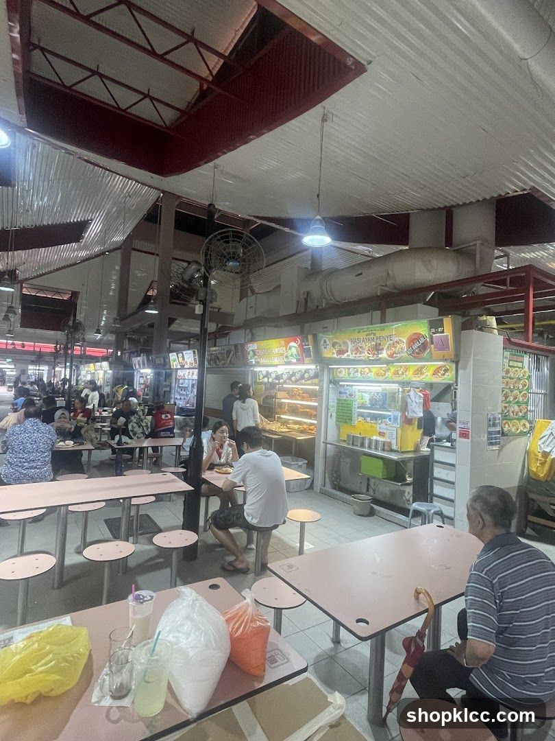 Hawker Centre Dining Area