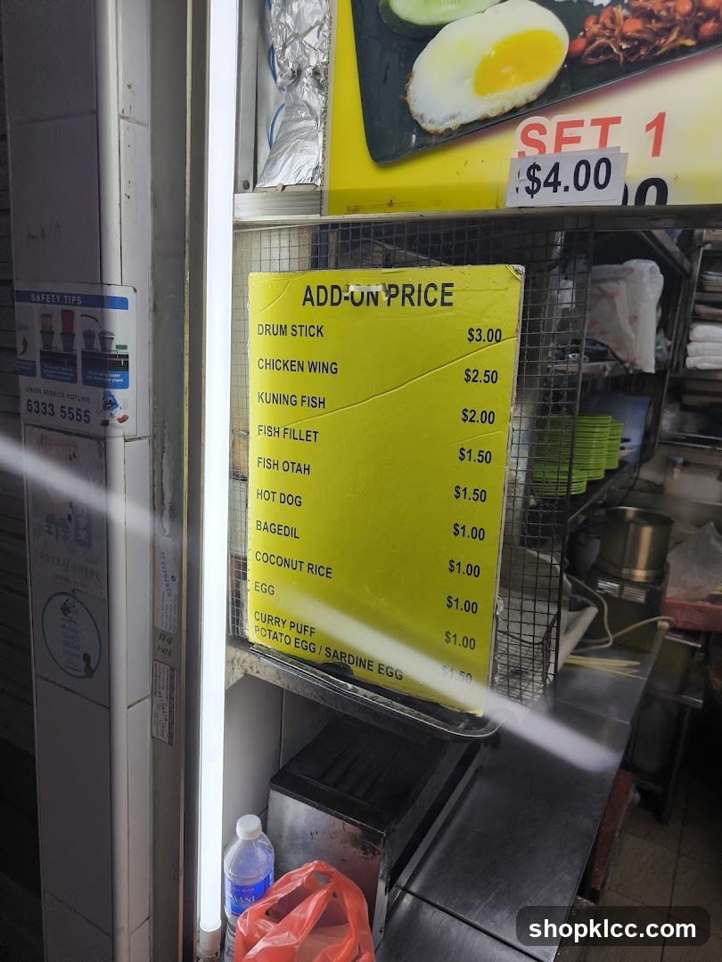 ADD-ON PRICE