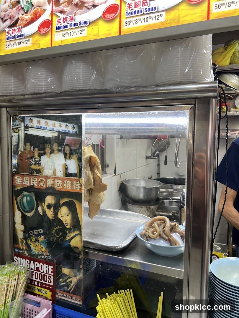 Food Stall Menu and Display