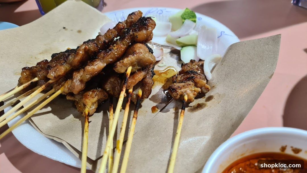 Satay Skewers with Peanut Sauce