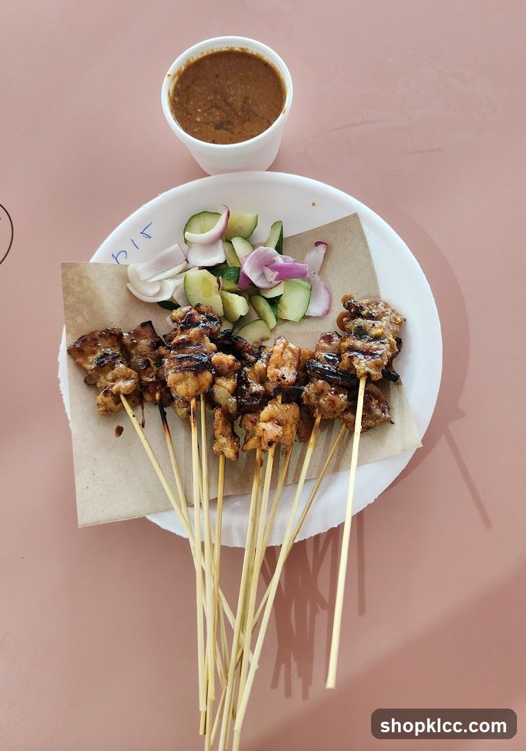 Chicken Satay with Peanut Sauce