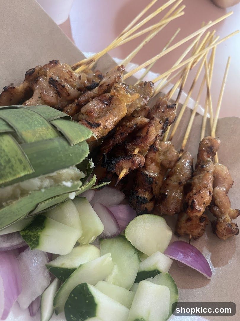 Chicken Satay with Sides