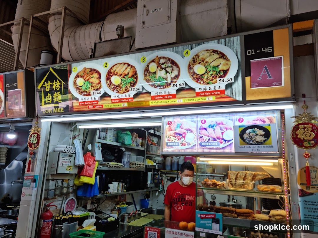 Food Stall Menu