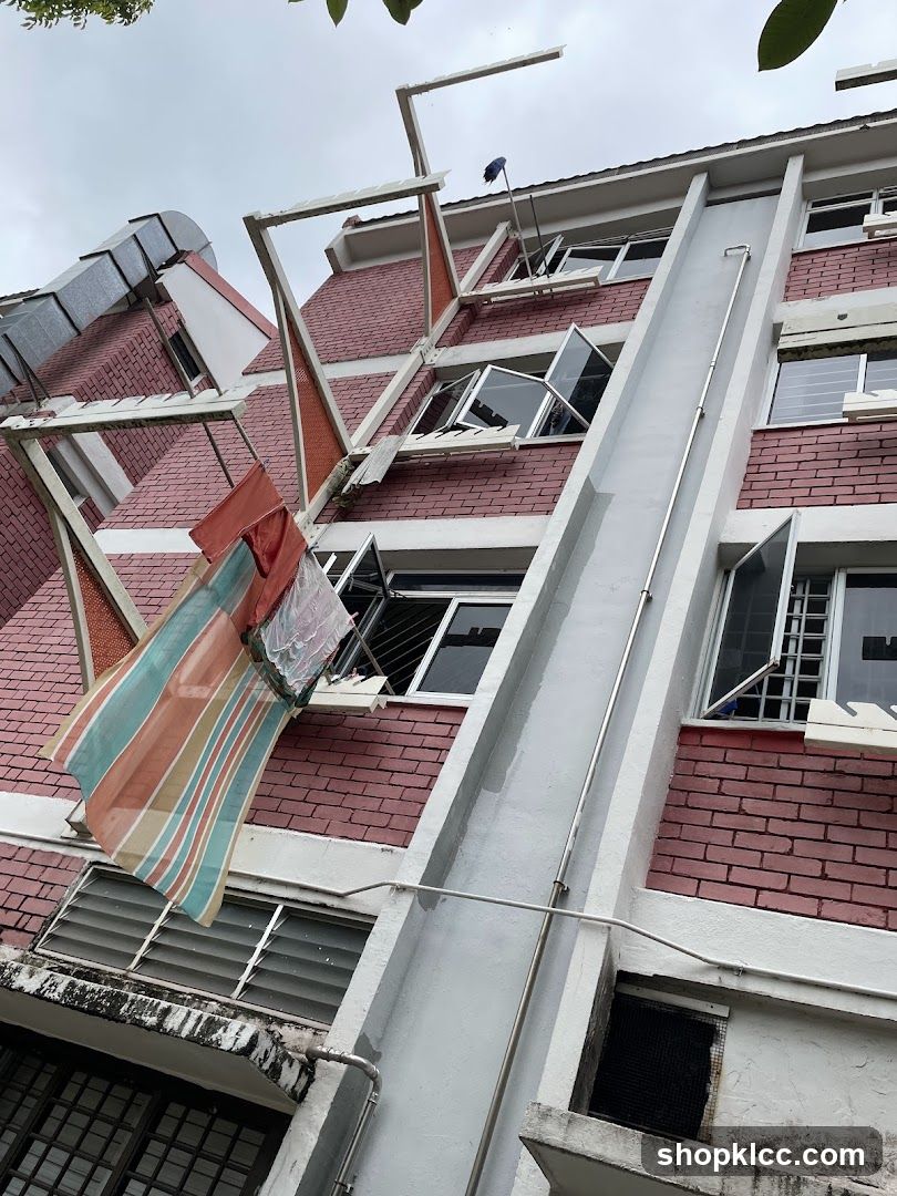 Building Exterior with Laundry
