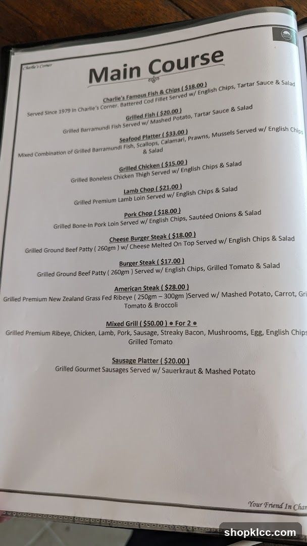 Main Course