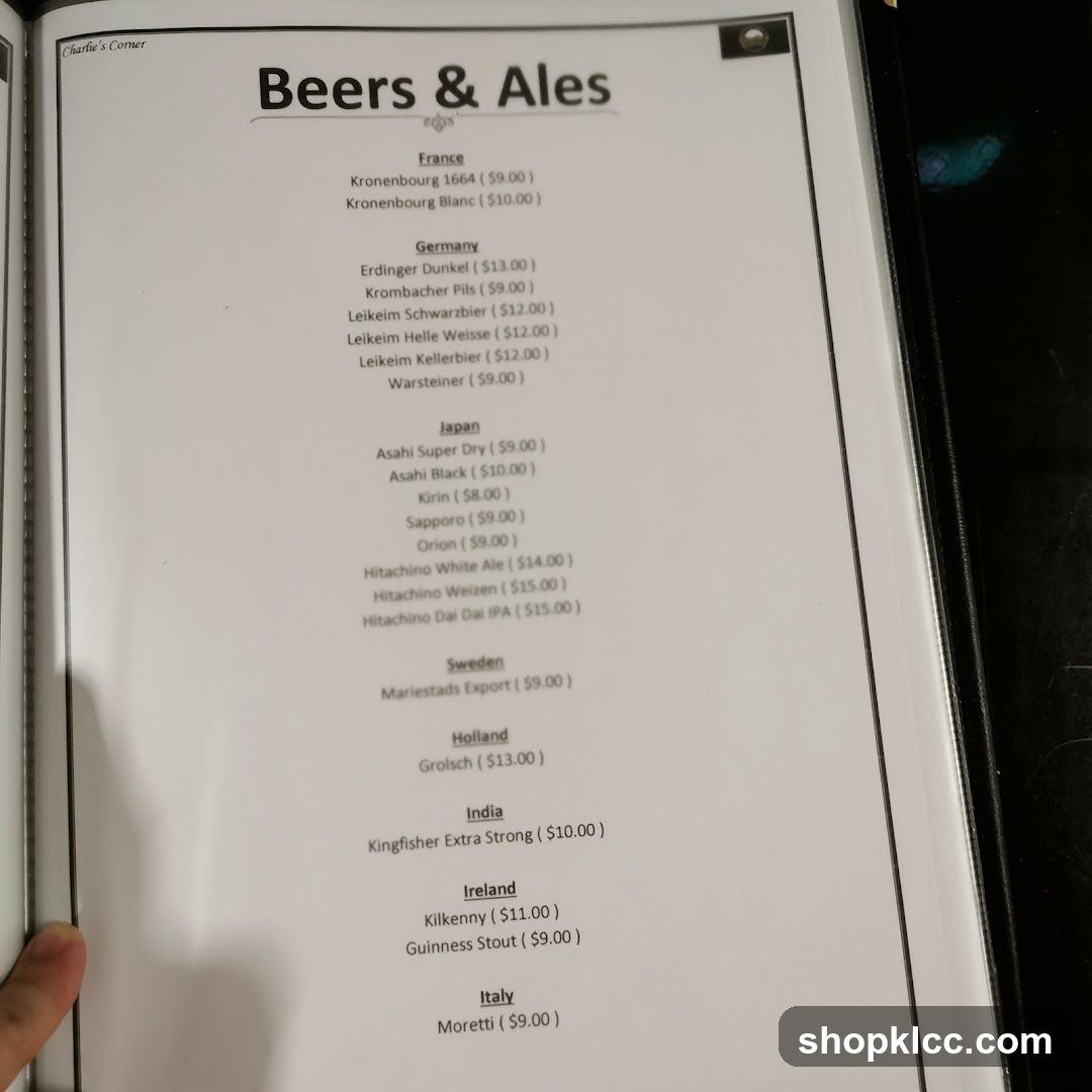 Beers & Ales