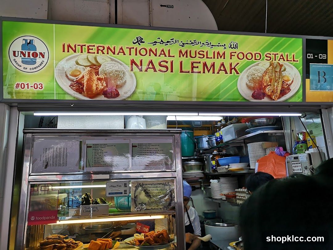 International Muslim Food Stall Nasi Lemak
