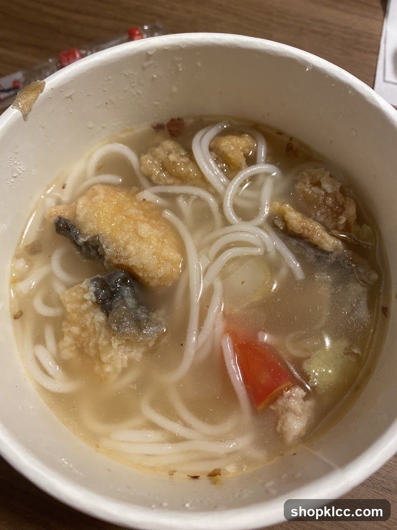 Fish Soup with Noodles