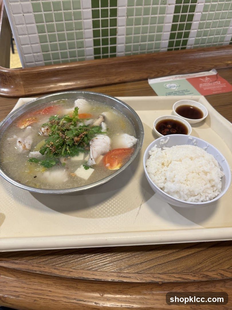 Fish soup with rice