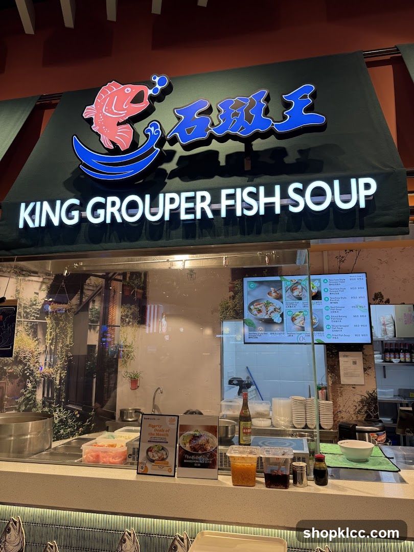 King Grouper Fish Soup