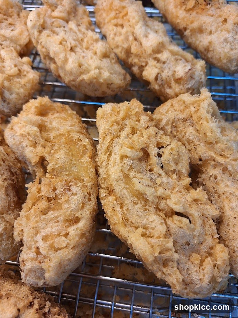 Fried Food on Rack