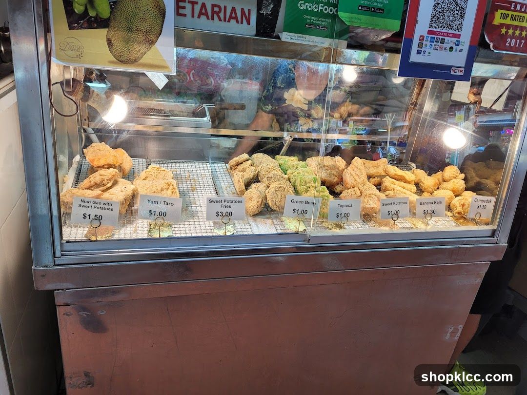 Fried Snacks Display