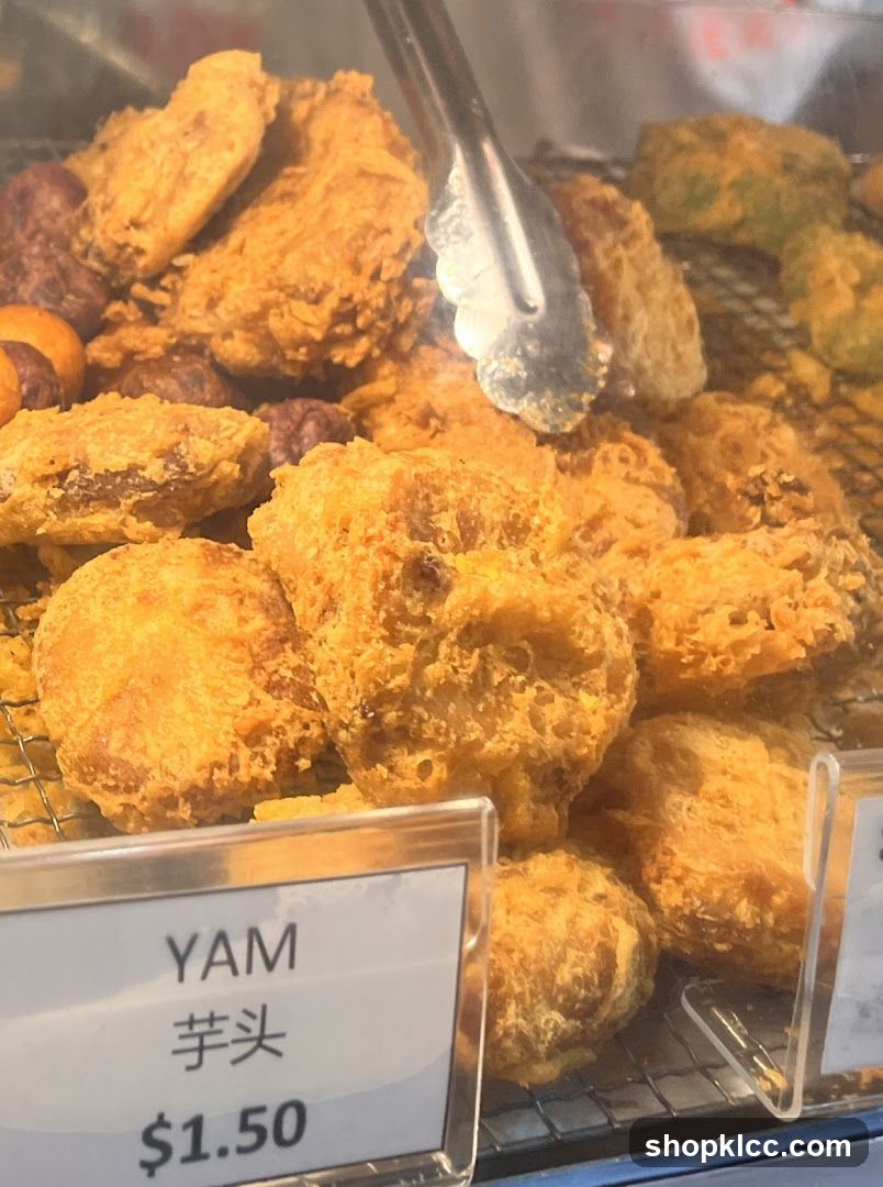 Fried Yam Snack
