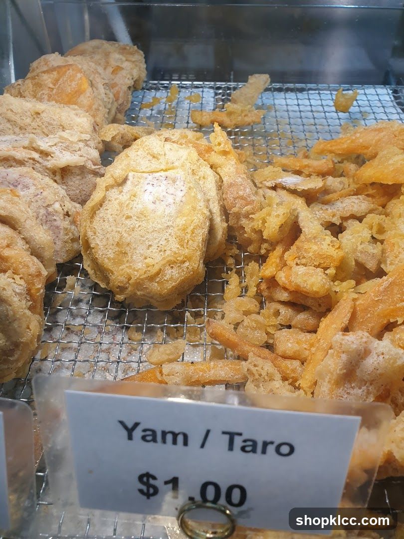 Fried Yam and Taro