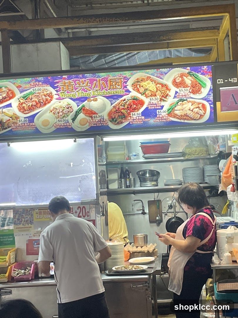 Food Stall Menu