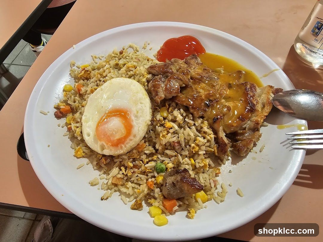 Fried Rice with Chicken and Egg