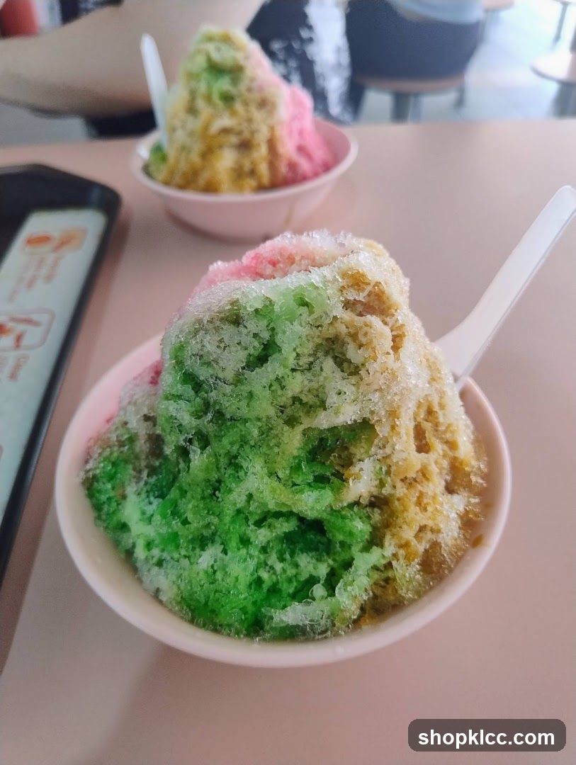 Shaved Ice Desserts