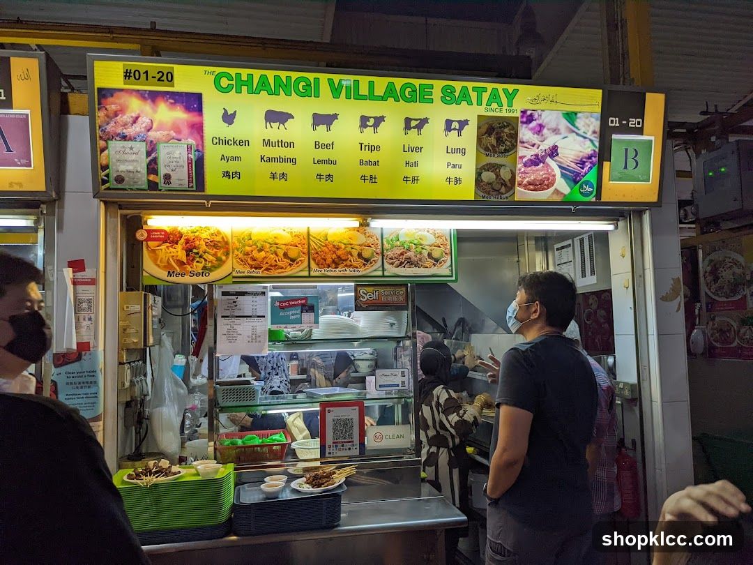 Changi Village Satay Stall