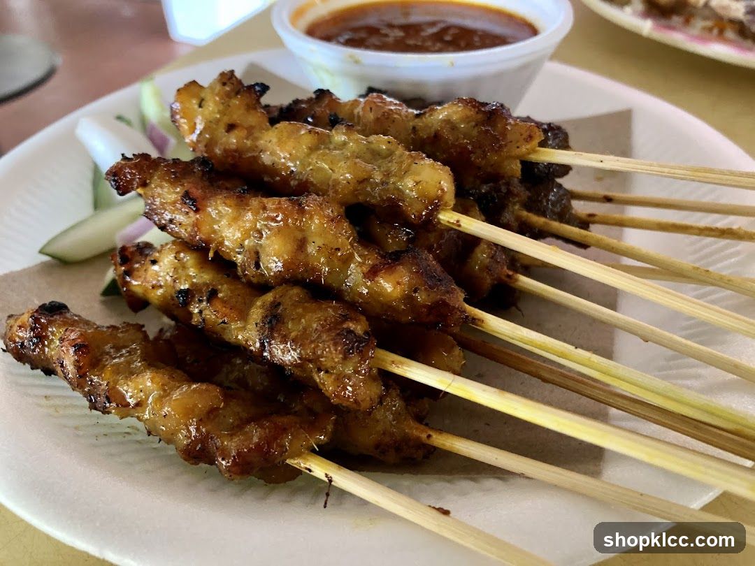 Chicken Satay with Peanut Sauce