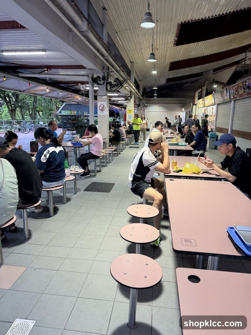 Hawker Centre Dining Area